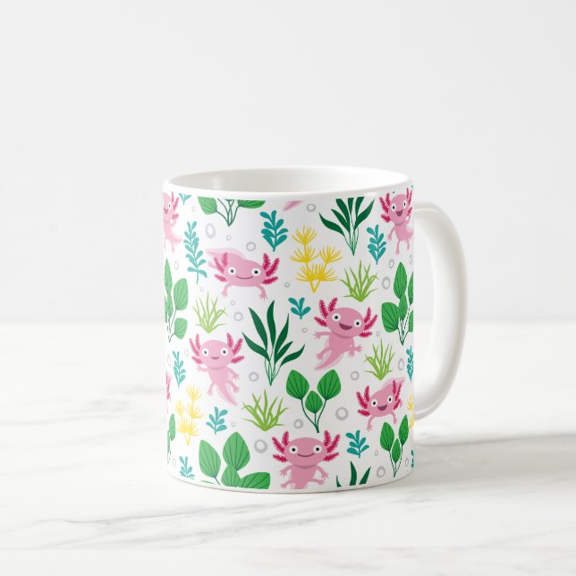 Caneca De Café Axolotl (Frente Esquerda)
