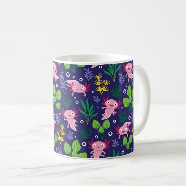 Caneca De Café Axolotl (Frente Esquerda)