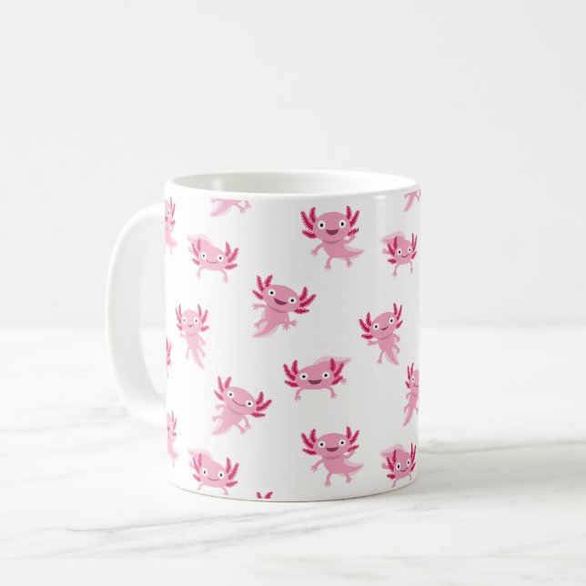 Caneca De Café Axolotl (Frente Esquerda)