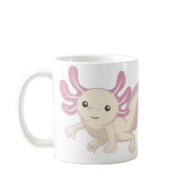 Axolotl adorável pequenino