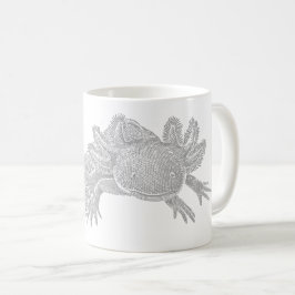 Caneca De Café Axolotl Coffee Mug - GRAY