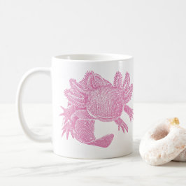 Caneca De Café Axolotl Coffee Mug - PINK