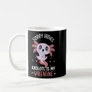 Caneca De Café Axolotl Dia de os namorados Menino Axolotl