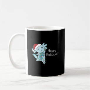 Caneca De Café Axolotl Felry Natal Animais de inverno Axolots