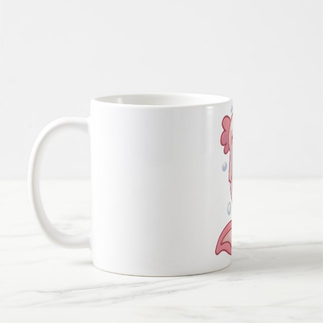 Caneca De Café Axolotl Magic (Esquerda)