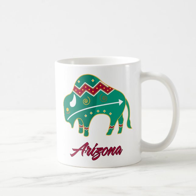 Caneca De Café AZ Buffalo Clan 2 (Direita)
