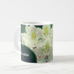 Caneca De Café Azalea Flower Personalizada
