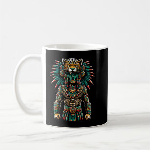 Caneca De Café Aztec Jaguar Warrior Asttec Cultura Mayan Indigeno