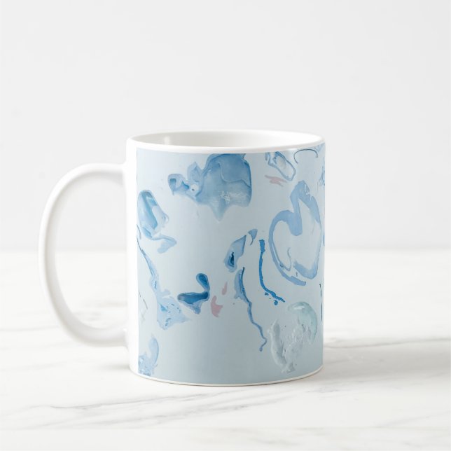 Caneca De Café Azul (Esquerda)