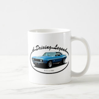 Caneca De Café Azul 1969 de Camaro