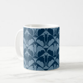 Caneca de Café Azul Batty