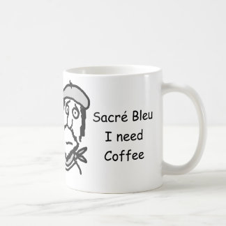 Caneca De Café Azul de Sacre