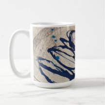 Azul e Cinza Abstratos Ohs