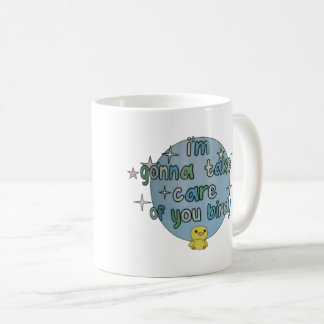 Caneca De Café Azul É um pássaro de Mona Nanalan.
