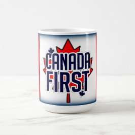 CANECA DE CAFÉ AZUL MARINHA CANADÁPRIMEIRO