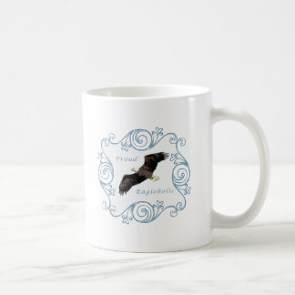 Caneca De Café Azul orgulhoso de Eagleholic