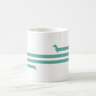 Caneca De Café Azul-roxa-turquesa