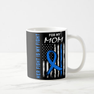 Caneca De Café Azul, Sua Luta É Minha Camisa De Consciência Da Di