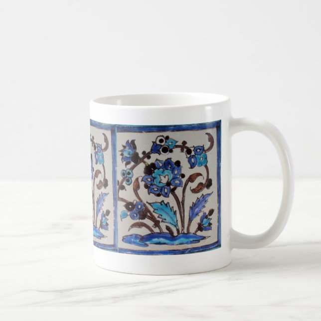 Caneca De Café Azulejo antigo do turco (Direita)