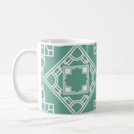Caneca De Café Azulejo Art Deco