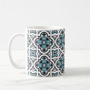 Caneca De Café Azulejo azul português