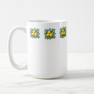 Caneca De Café Azulejo de Limão
