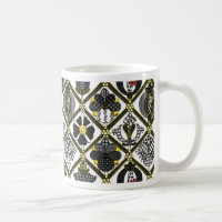 Azulejo Elizabethan Blackwork