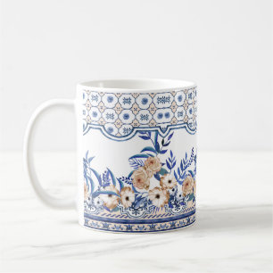Caneca De Café Azulejo Mug Siciliano   Cerâmica italiana colorida