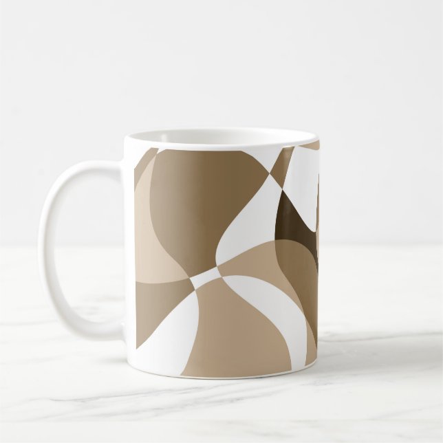 Caneca De Café Azulejo original de esperanza chinês sem costura (Esquerda)