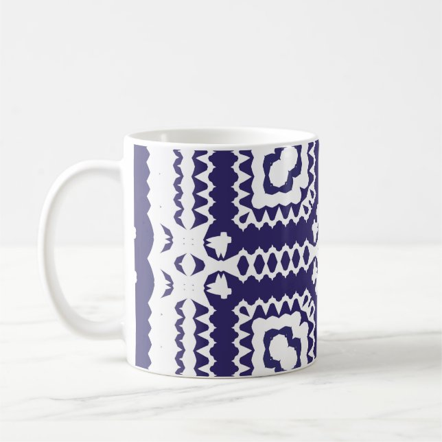 Caneca De Café Azulejos azulejo cerâmicos de cor decorativa. Vint (Esquerda)