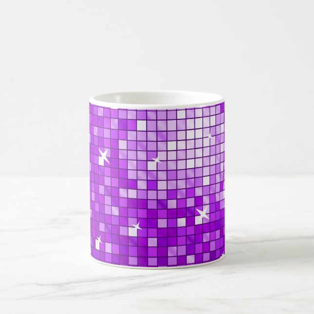 Caneca De Café Azulejos de Disco (Centro)