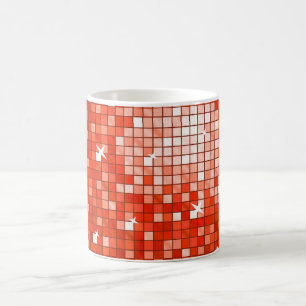 Caneca De Café Azulejos Disco