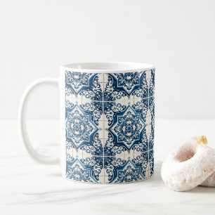 Caneca De Café Azulejos do Mediterrâneo, Portugal, Azulejo, Majol