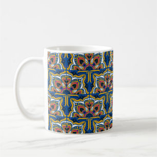 Caneca De Café Azulejos portugal padrão sem descontinuidade