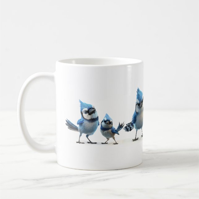 Caneca De Café Azulões (Esquerda)