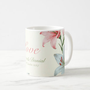 Caneca De Café Azure Bloom