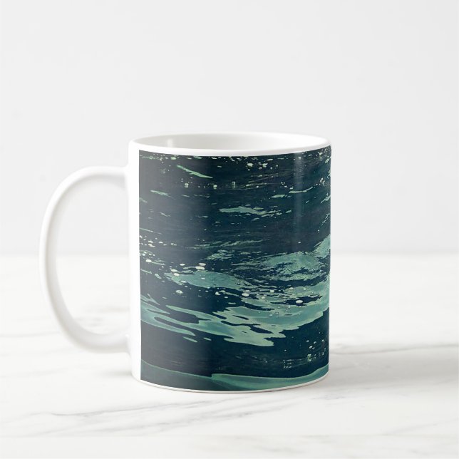Caneca De Café Azure Oceans Mug (Esquerda)