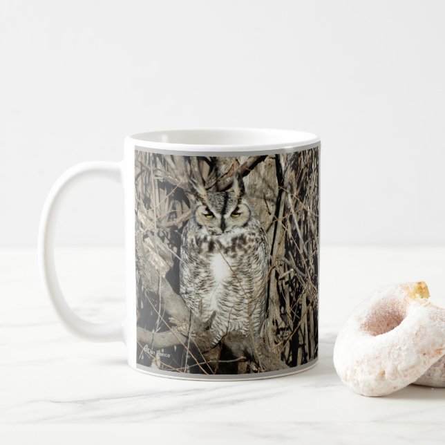 Caneca De Café B51 Coruja Buraqueira (Com Donut)