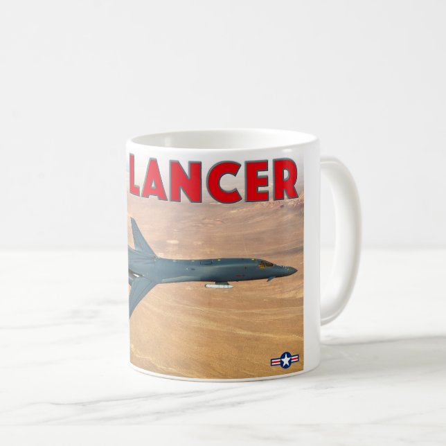 CANECA DE CAFÉ B-1B LANCER (Frente Esquerda)