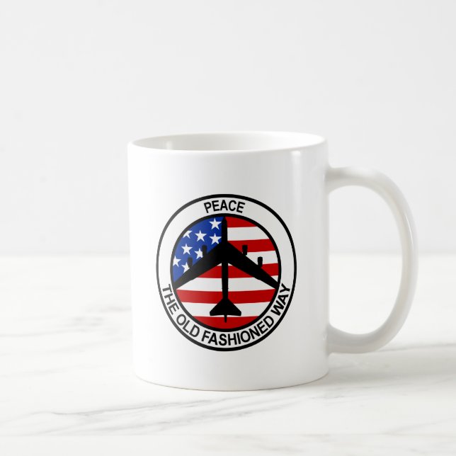 Caneca De Café B-52 Stratofortress (Direita)