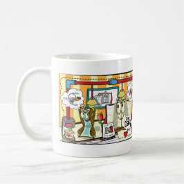 Caneca De Café B e BookMarkSally "a data estavam… "