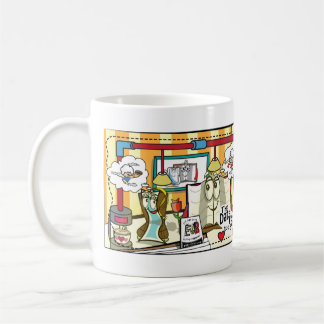 Caneca De Café B e BookMarkSally "a data estavam… "