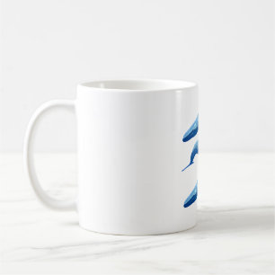 Caneca De Café B é para baleia azul