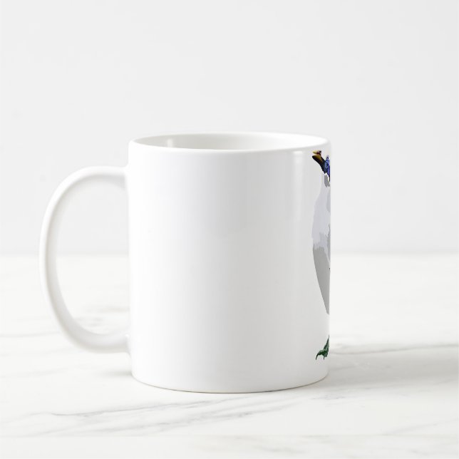 Caneca De Café B é para Bali Starling (Esquerda)