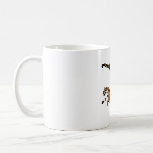 Caneca De Café B é para Bengal Tiger (Esquerda)
