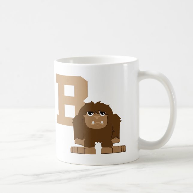 Caneca De Café B é para Bigfoot (Direita)