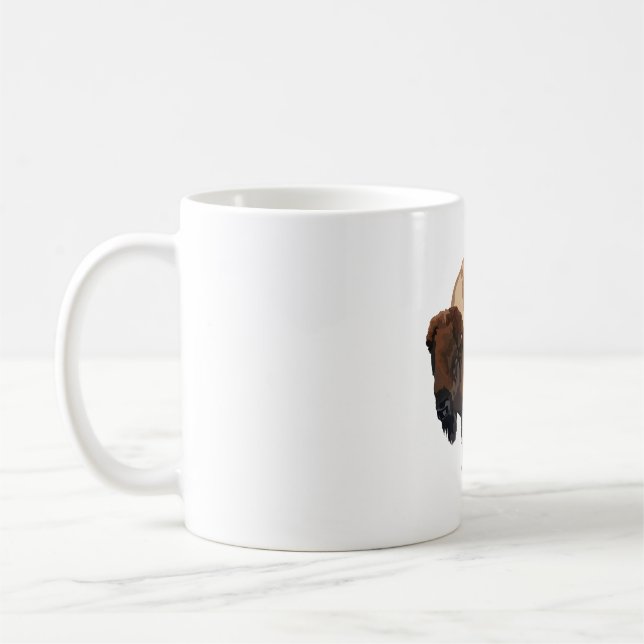 Caneca De Café B é para Bison (Esquerda)
