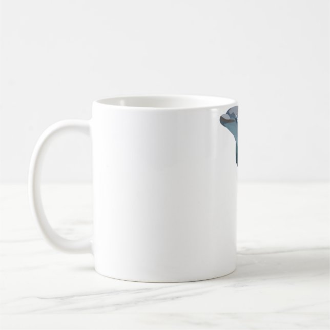 Caneca De Café B é para o golfinho de gargalo (Esquerda)