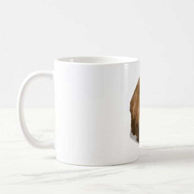 Caneca De Café B é para o macaco Black Howler (Esquerda)