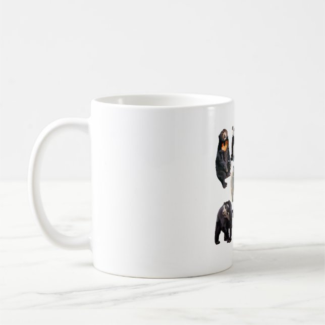 Caneca De Café B é para Urso (Esquerda)